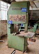 1 x Danckaert Band Saw - 5Ft Narrow Width - 3 Phase - Ref: CNT219 - CL846 - Location: Oxford OX2This