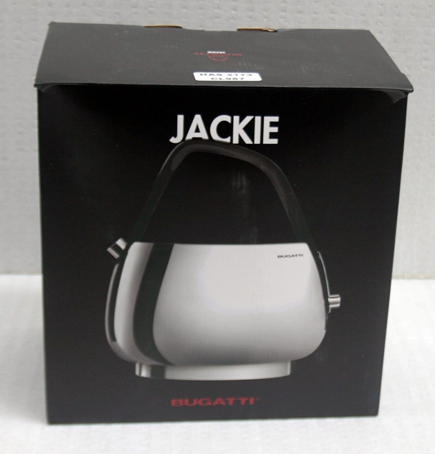 1 x BUGATTI 'Jackie' Electric Kettle In Chrome (1.2L) - Original Price £279.00 - Ref: 6714797/ - Image 3 of 11