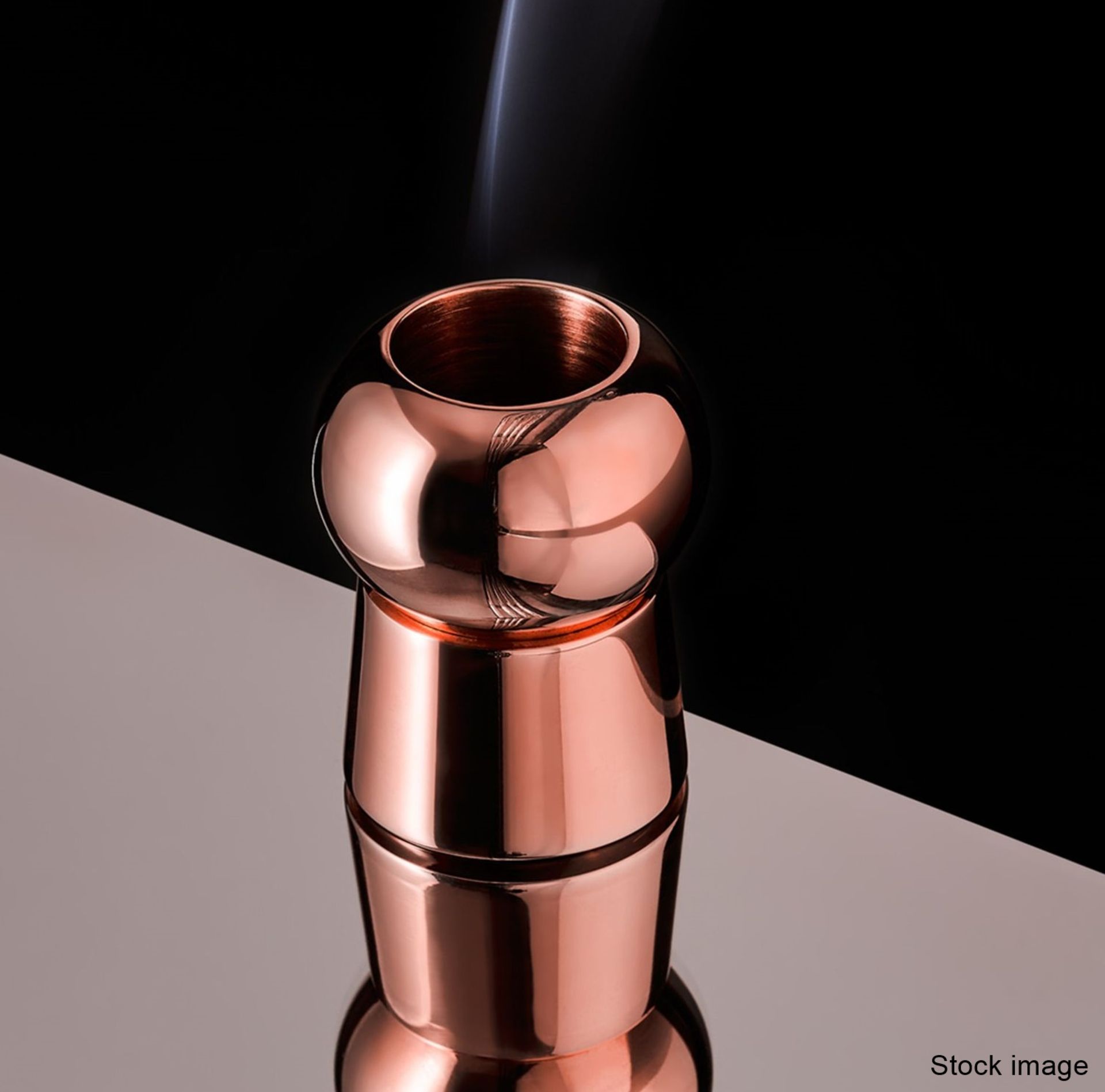 1 x TOM DIXON 'Fog London' Designer Incense Gift Set, Handcrafted In Copper - Original Price £50.00