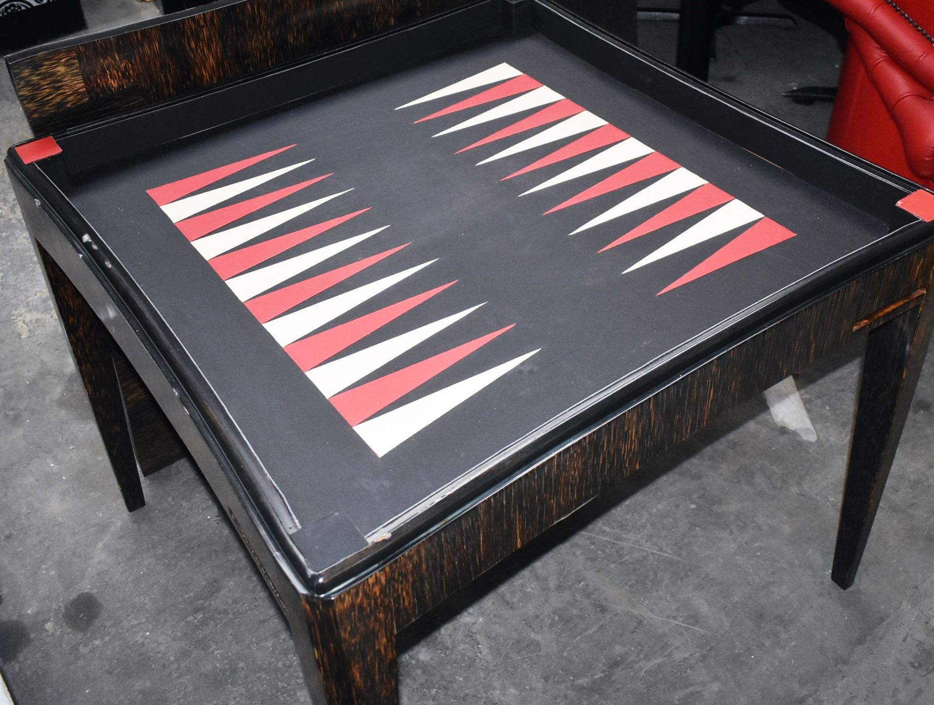 1 x Art Deco Backgammon Table - Ref: CNT483/GIT - CL845 - NO VAT ON THE HAMMER - Image 3 of 5