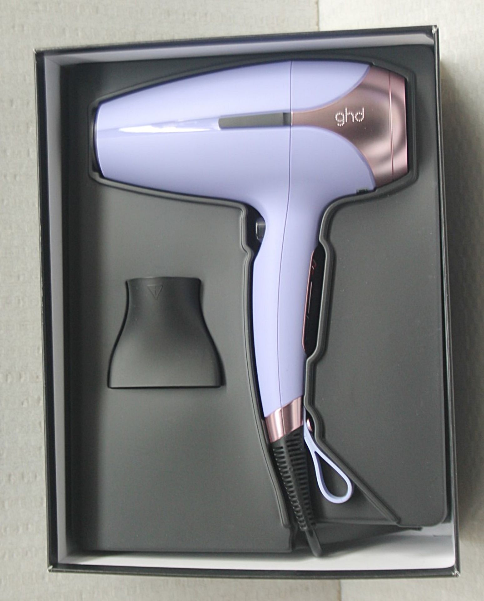 1 x GHD 'Helios' Hair Dryer In Fresh Lilac - Original Price £132.00 - LIMITED EDITION - Boxed - Image 3 of 11