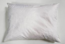 Set Of 22 x Quality Duck Feather Stuffed Pillows With A Cotton Casing 40x30cm