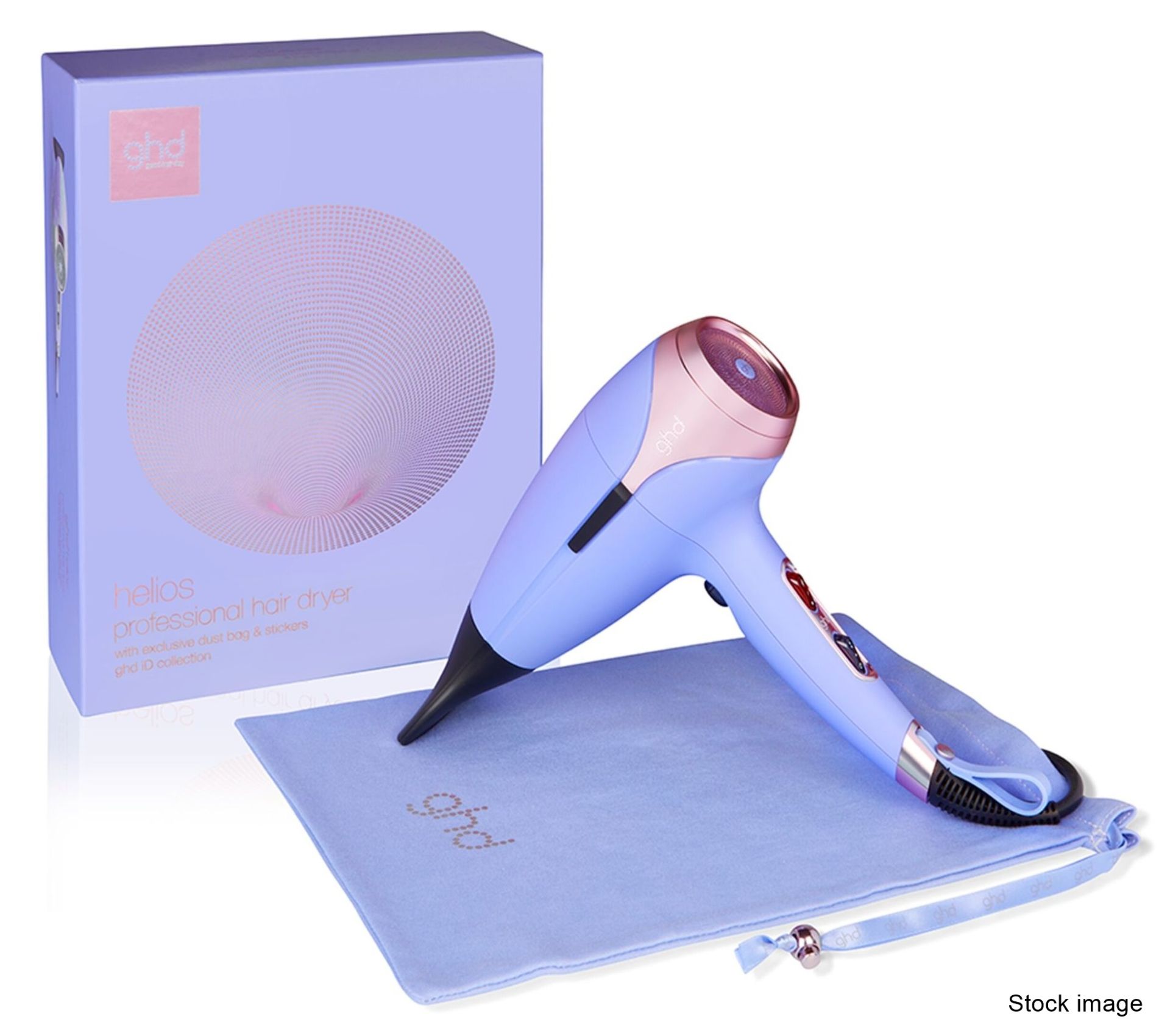 1 x GHD 'Helios' Hair Dryer In Fresh Lilac - Original Price £132.00 - LIMITED EDITION - Boxed - Image 2 of 11