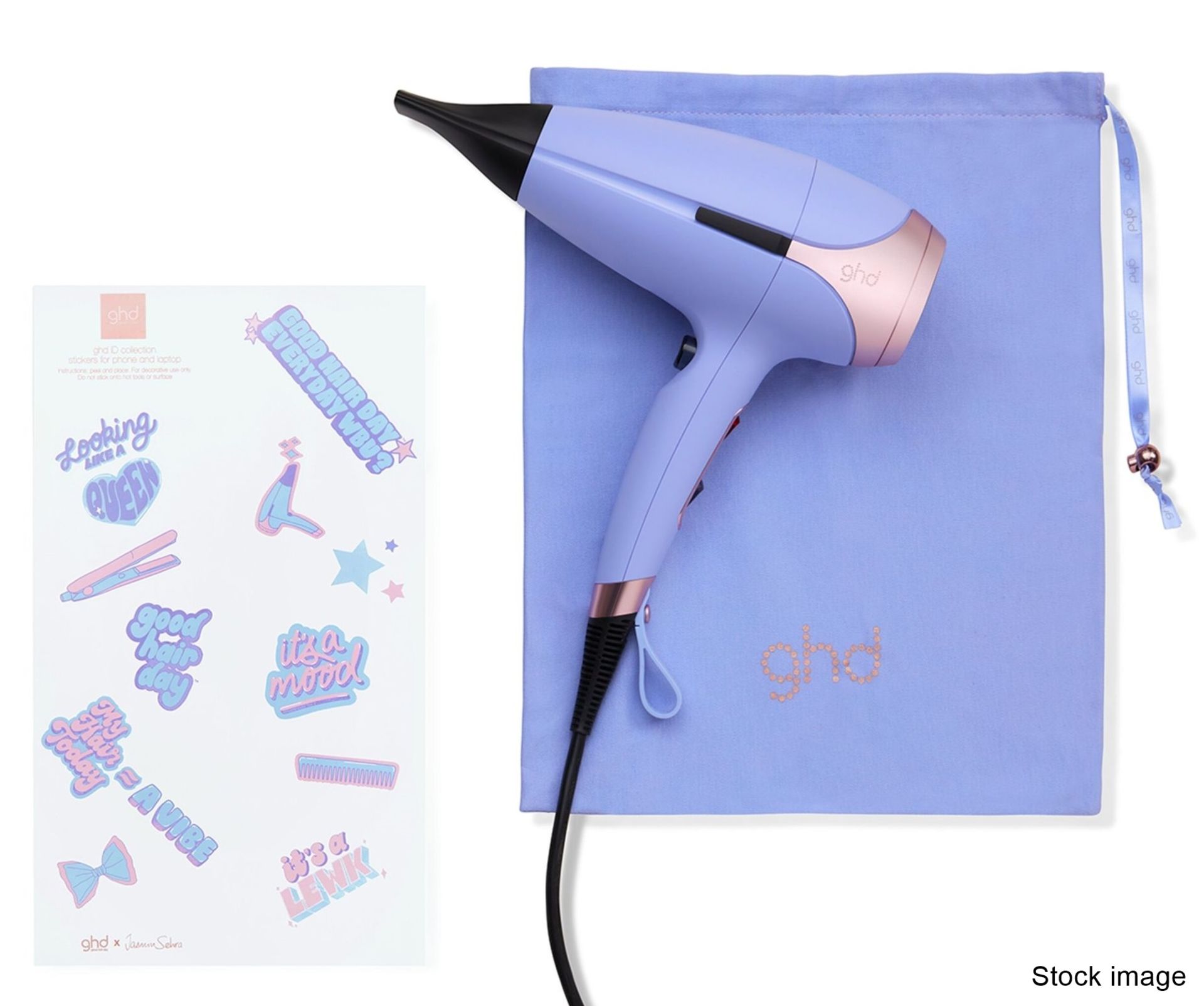 1 x GHD 'Helios' Hair Dryer In Fresh Lilac - Original Price £132.00 - LIMITED EDITION - Boxed - Image 6 of 11