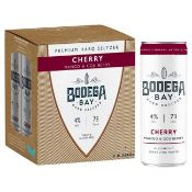 24 x Bodega Bay Hard Seltzer 250ml Alcoholic Sparkling Water Drinks - Cherry Mango & Goji Berry - 4%