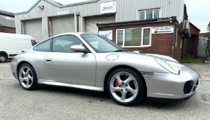 1 x Porsche 966 c4s 3.6 Tiptronic - Artic Silver Finish - Year 2002 - Private Reg - 10 Months MOT