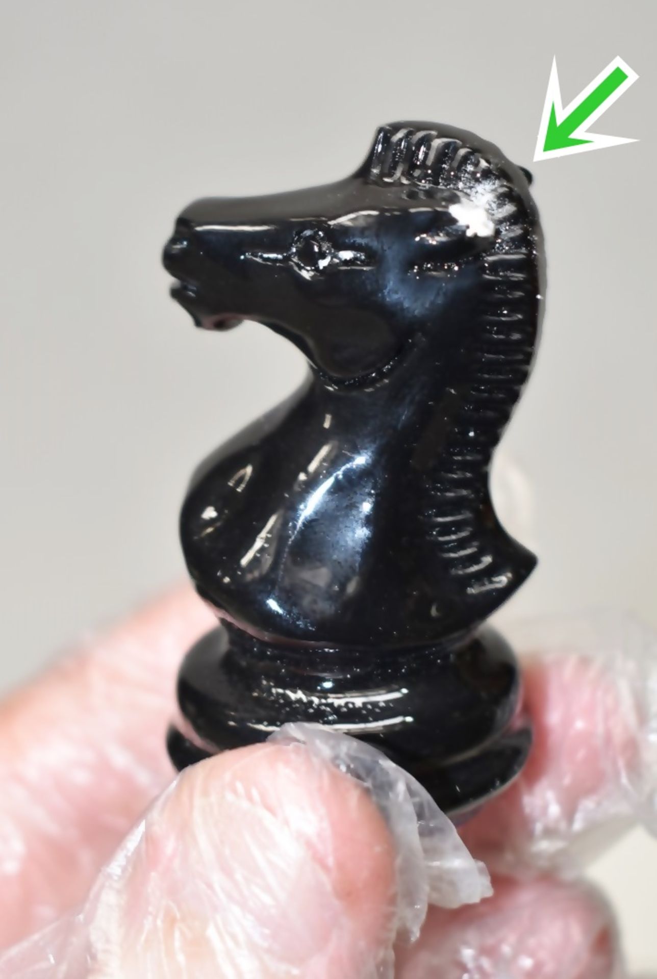 1 x PURLING Luxury Italian Chess Set In Black And White Alabaster Stone - Original Price £950.00 * - Image 12 of 15