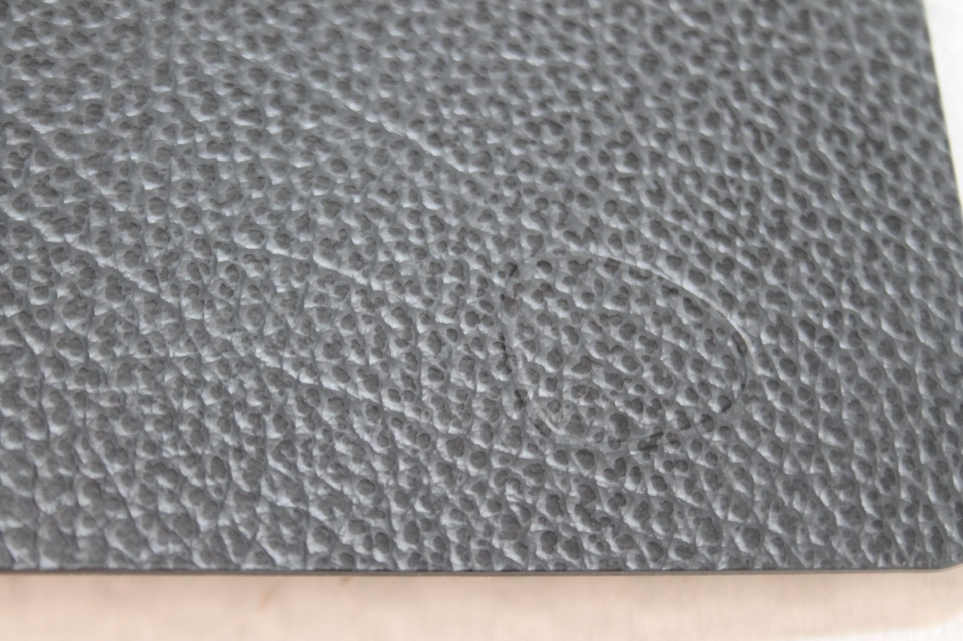Set of 4 x LIND DNA 'Hippo' Leather Square Placemats Table Mats, In Black - Original Price £72.95 - Image 6 of 9