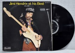 1 x JIMI HENDRIX Jimi Hendrix At His Best Volume 1 Joker Stereo SAAR Milano 1972 2 Sided 12 Inch