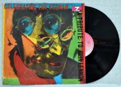 1 x CELEBRATING THE EGGMAN A tribute to John Lennon Cover songs Zong Records 2 Sided 12 Inch