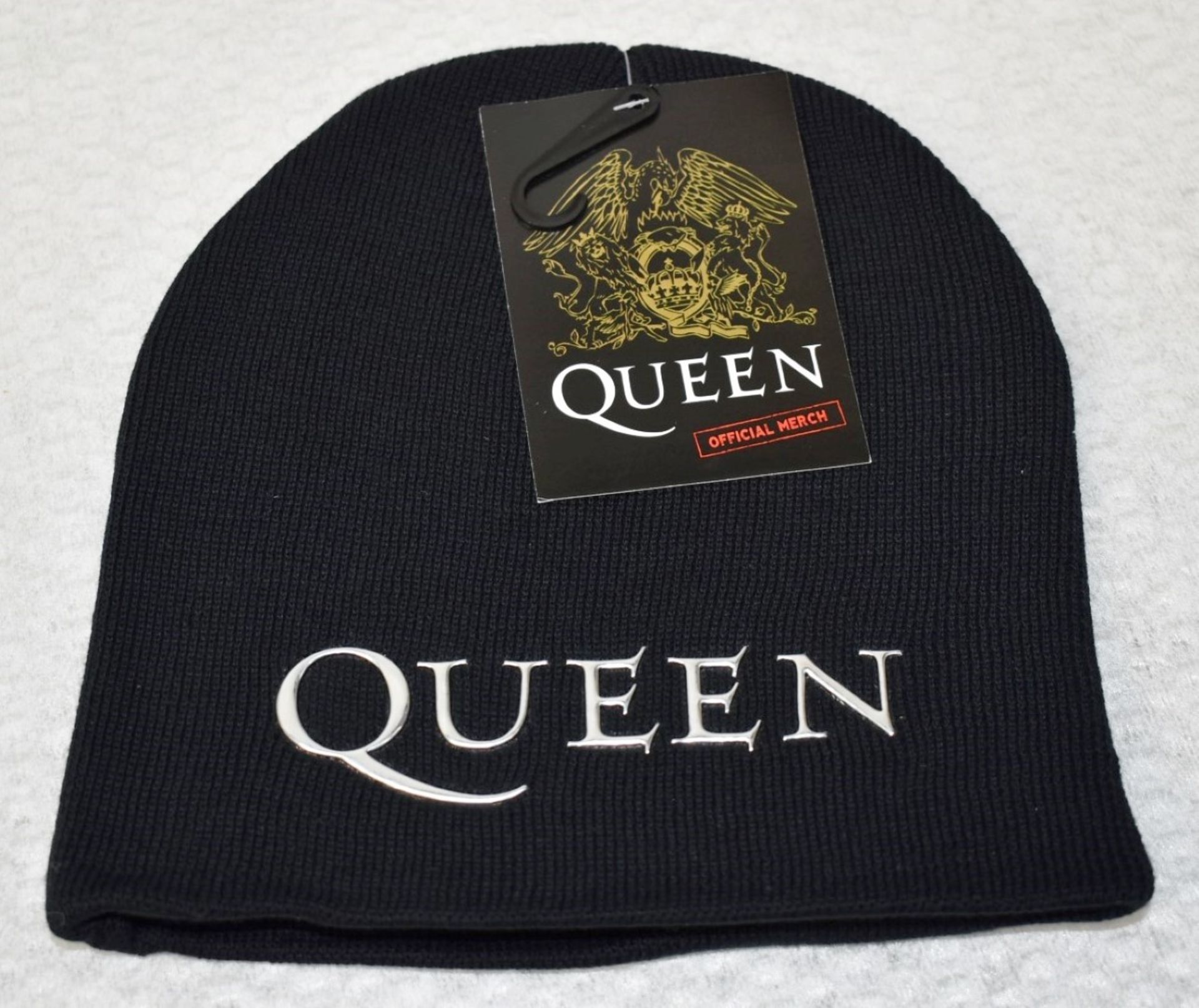 6 x Queen Unisex Beanie Hats - Officially Licensed Merchandise - New With Tags - RRP £108 - Ref: - Image 3 of 6