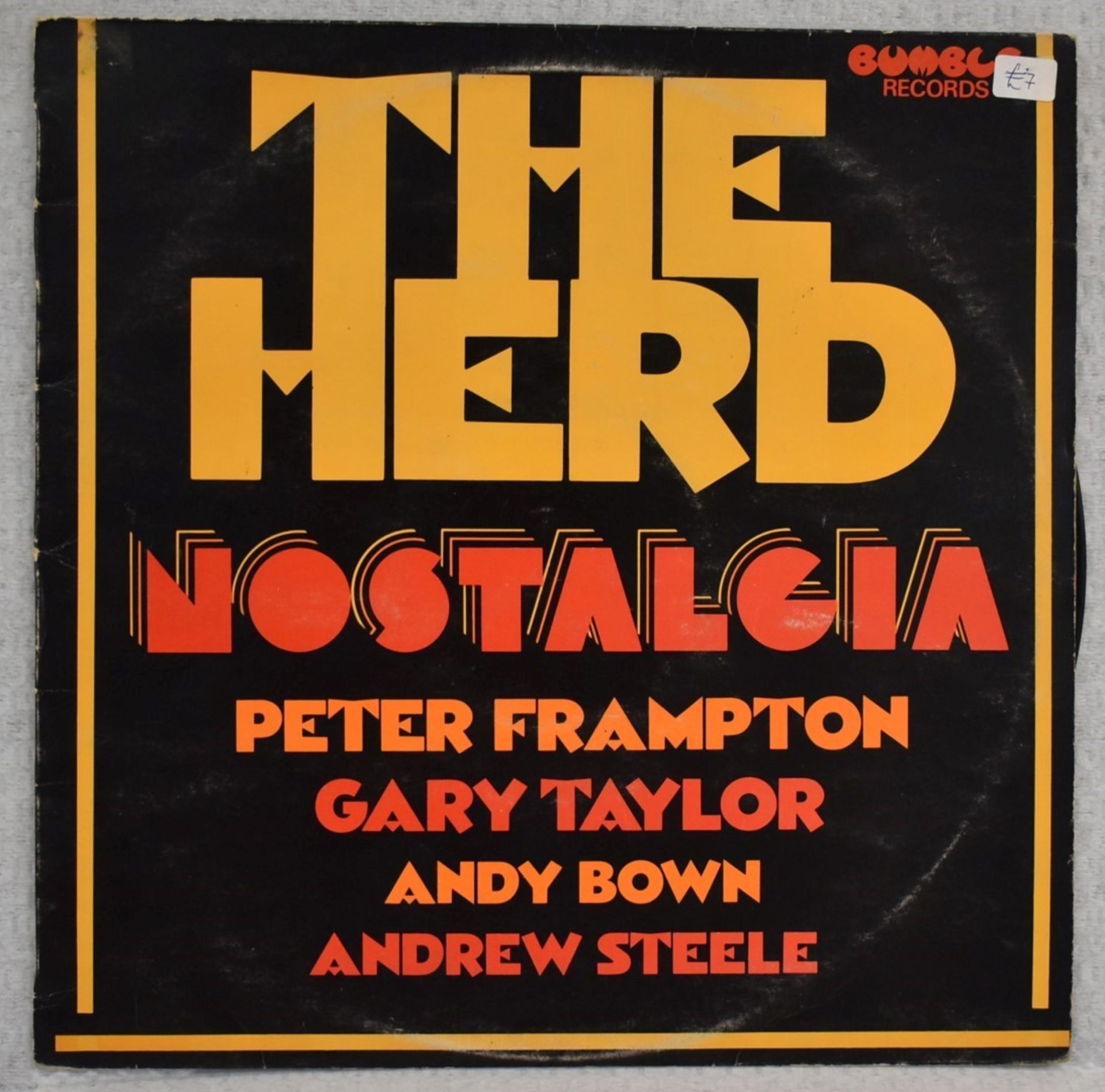 1 x THE HERD Nostalgia Bumble Records 1972 2 Sided 12 Inch Vinyl - Ref: RNR8609 - CL720 - Location: - Image 4 of 16