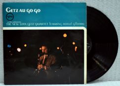 1 x GETZ AU GO GO The New Stan Getz Quartet ft. Astrid Gilberto VERVE Records 1964 2 Sided 12 Inch