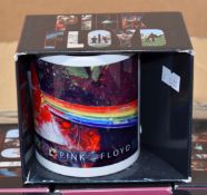 6 x Rock n Roll Themed Band Drinking Mugs - PINK FLOYD - Officially Licensed Merchandise by Pyramid