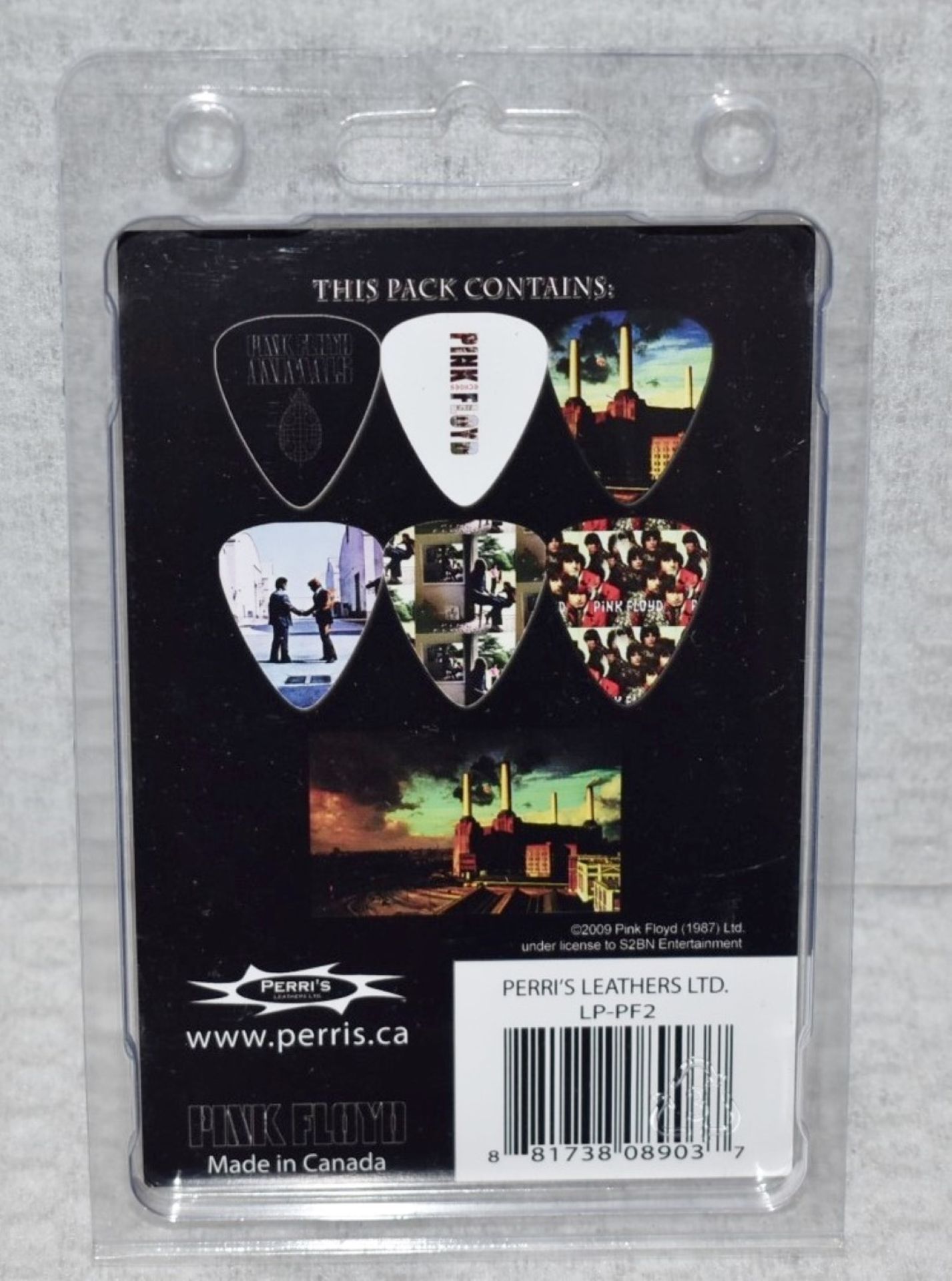10 x Pink Floyd Guitar Pick Multipacks By Perri's - 6 Picks Per Pack - Officially Licensed - Image 4 of 6