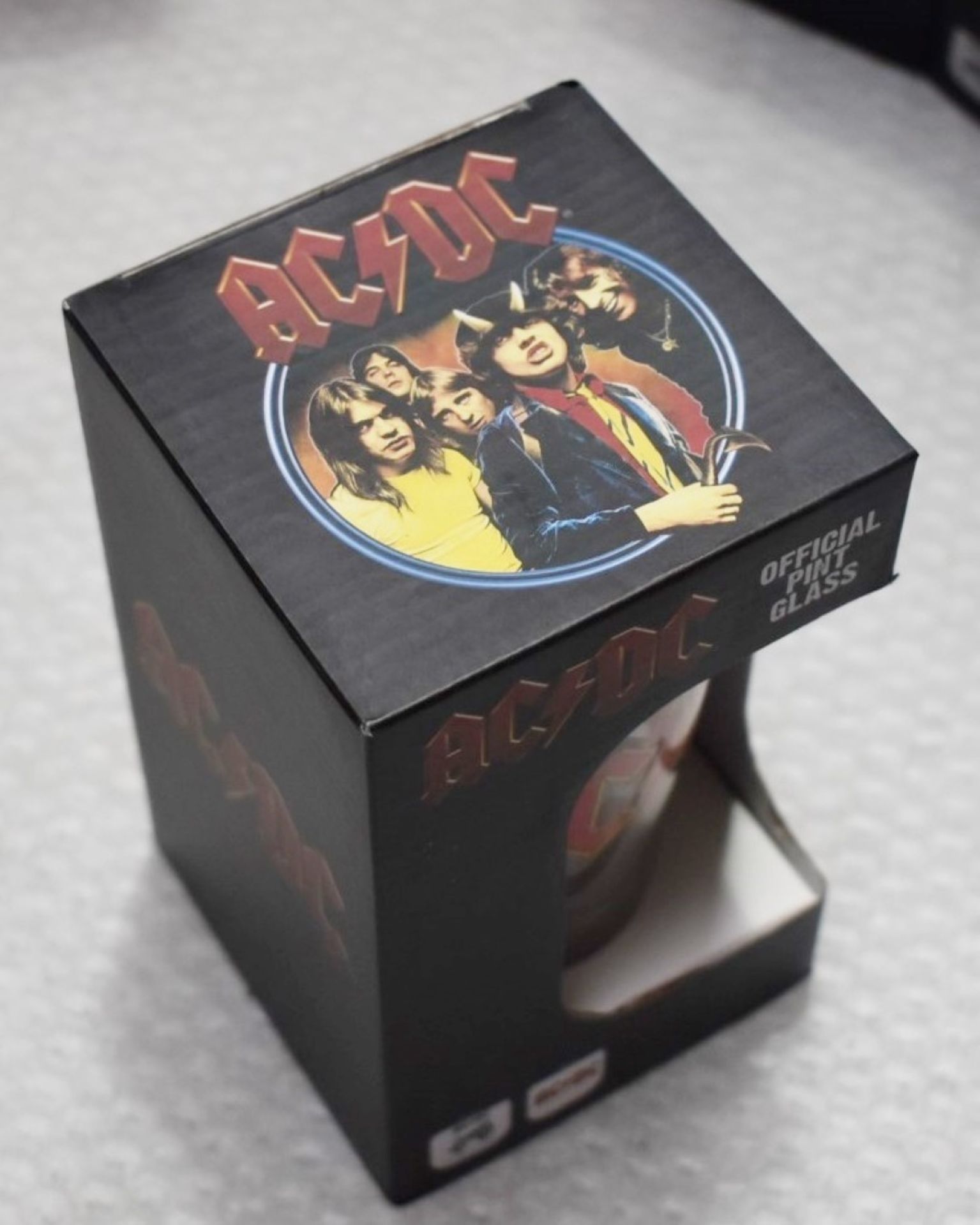 4 x Official ACDC Pint Glasses - Presented in Retail Packaging - Officially Licensed Merchandise - - Image 5 of 7