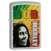 1 x Genuine Zippo Windproof Refillable Lighter - BOB MARLEY - Presented in Gift Box - RRP £40 -
