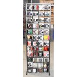 124 x Various Boxed Rock Music Themed Drinking Mugs With Freestanding Retail Display Stand -