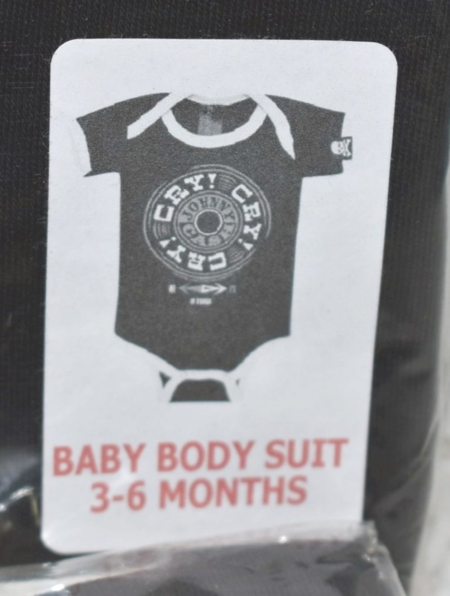 4 x Assorted Baby Body Suits - Features Johnny Cash and the Ramones - Size: 3 to 6 Months - - Image 6 of 8