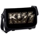 1 x Kiss Messenger Shoulder Bag - Officially Licensed Merchandise - New & Unused - RRP £35 - Ref: