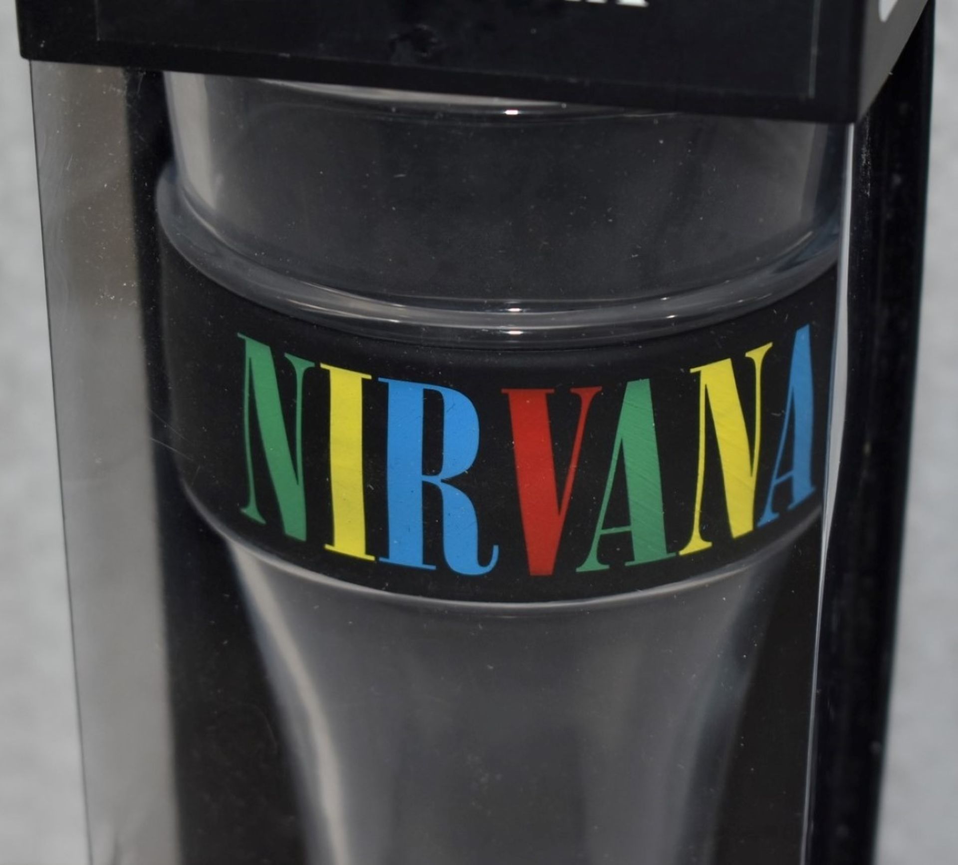 1 x Nirvana Slap Band Drinking Glass With Gift Box - Officially Licensed Merchandise - New & Unused - Image 6 of 7