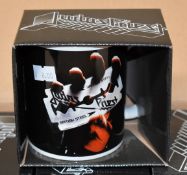 6 x Rock n Roll Themed Band Drinking Mugs - JUDAS PRIEST - Officially Licensed Merchandise by Rock