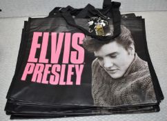 8 x Elvis Presley Eco Tote Shopper Bags - Size: 40 x 30 cms - Polypropylene Eco Material With