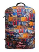 1 x Rolling Stones Vintage StyleBackpack Bag by Rock Sax - Officially Licensed Merchandise - New &