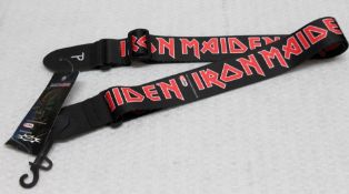 1 x Iron Maiden Guitar Strap by Perri's - Officially Licensed Merchandise - RRP £30 - New &