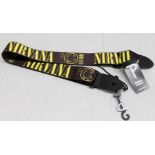 1 x Nirvana Guitar Strap by Perri's - Officially Licensed Merchandise - RRP £30 - New & Unused -