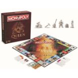 1 x Monopoly Board Game - QUEEN COLLECTORS EDITION - Officially Licensed Merchandise - New & Sealed