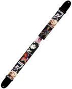 3 x David Bowie Guitar Straps by Perri's - Officially Licensed Merchandise - RRP £90 - New & Unused
