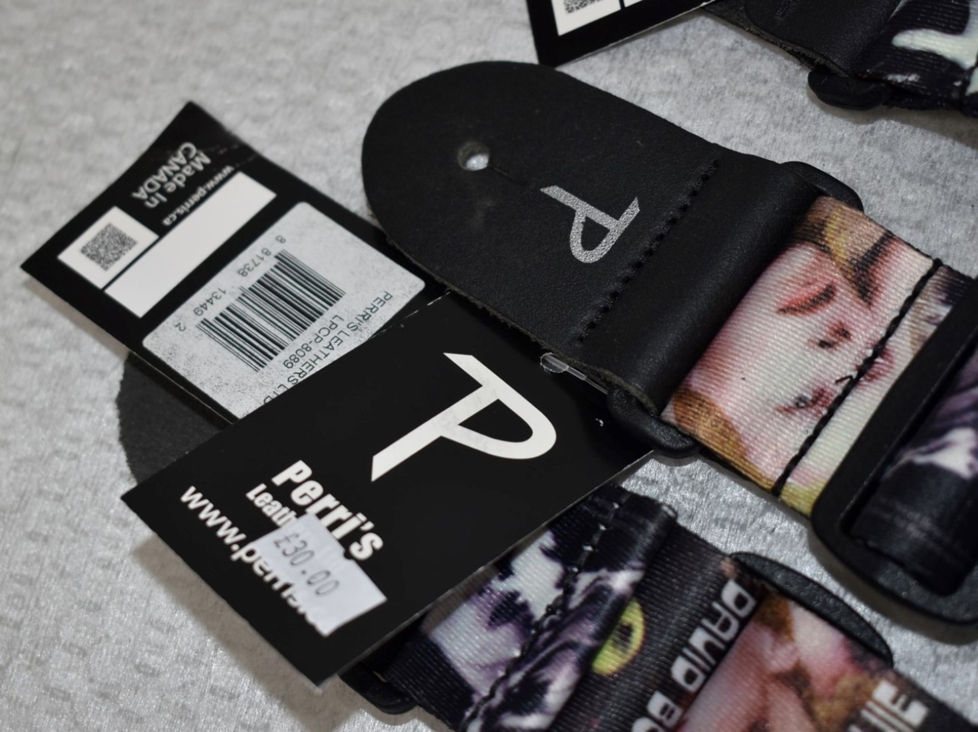 3 x David Bowie Guitar Straps by Perri's - Officially Licensed Merchandise - RRP £90 - New & Unused - Image 4 of 8