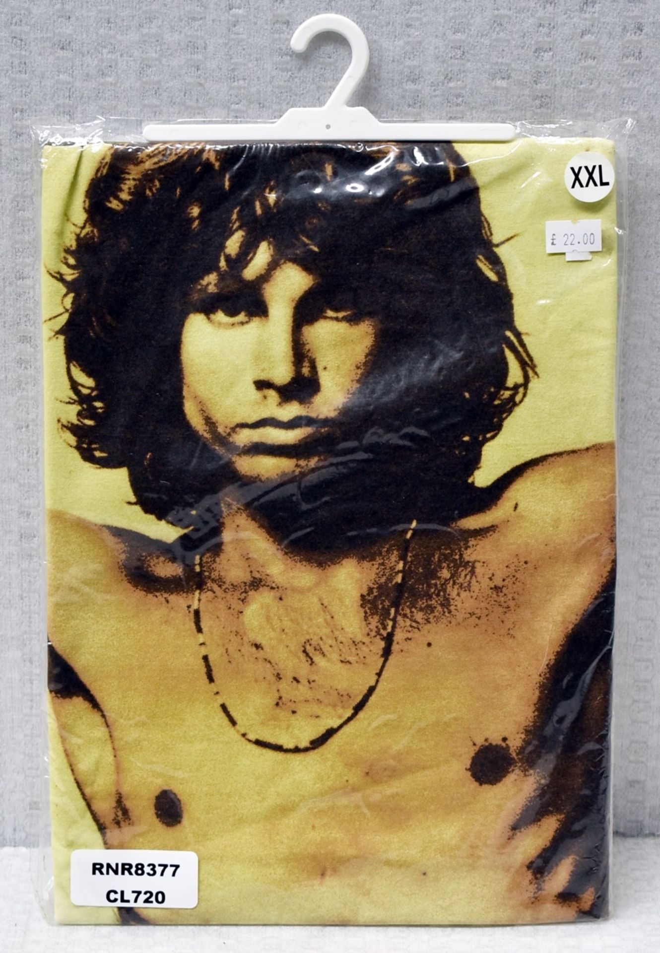 1 x THE DOORS Official Merchandise An American Poet Jim Morrison Logo T-Shirt - Size: XXL - Colour: - Image 2 of 6
