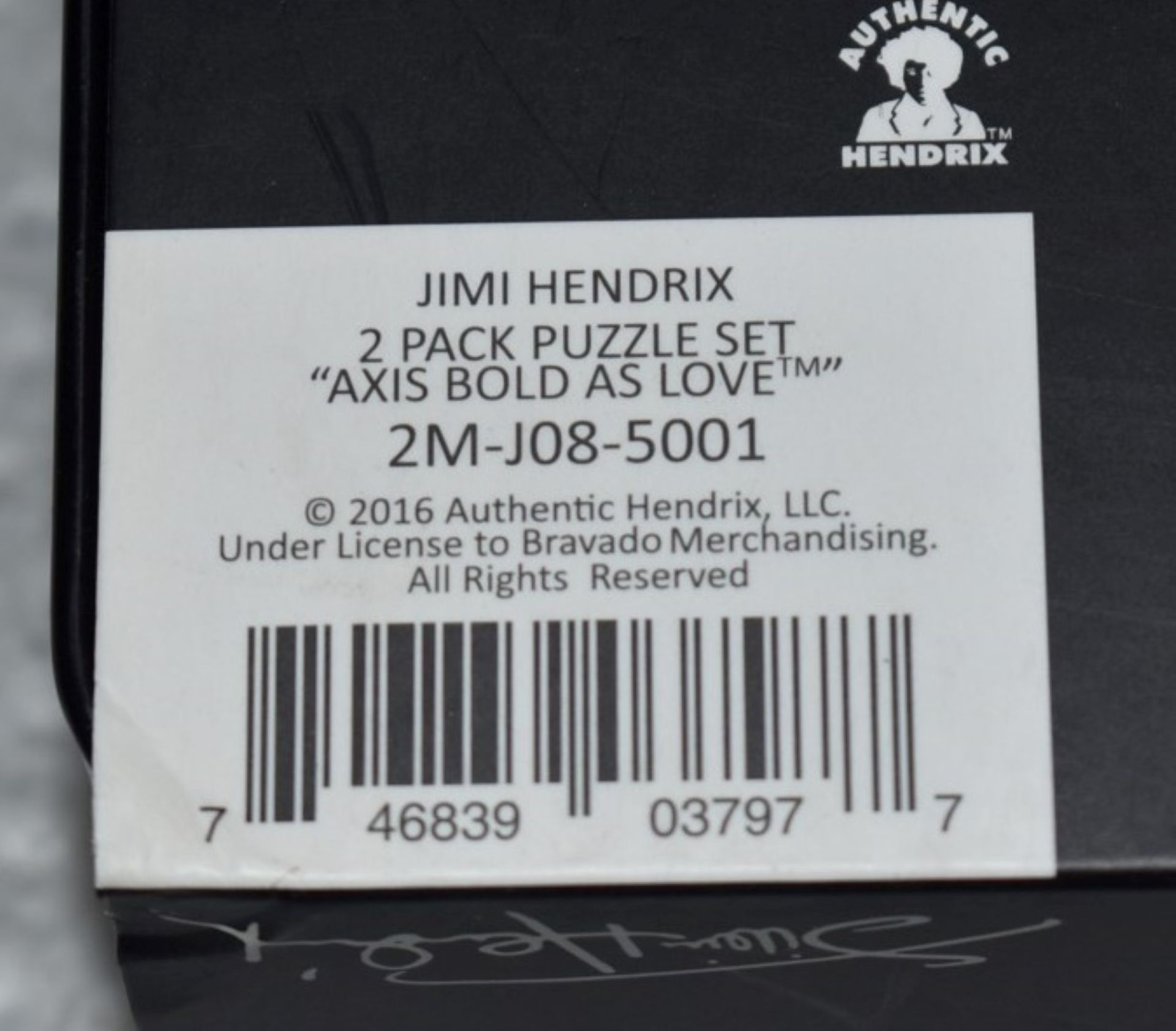 1 x Jimmy Hendrix Jigsaw Puzzle Set By Iconic Concepts - Includes 2 x 256pc Jigsaws in Collectors - Image 5 of 6