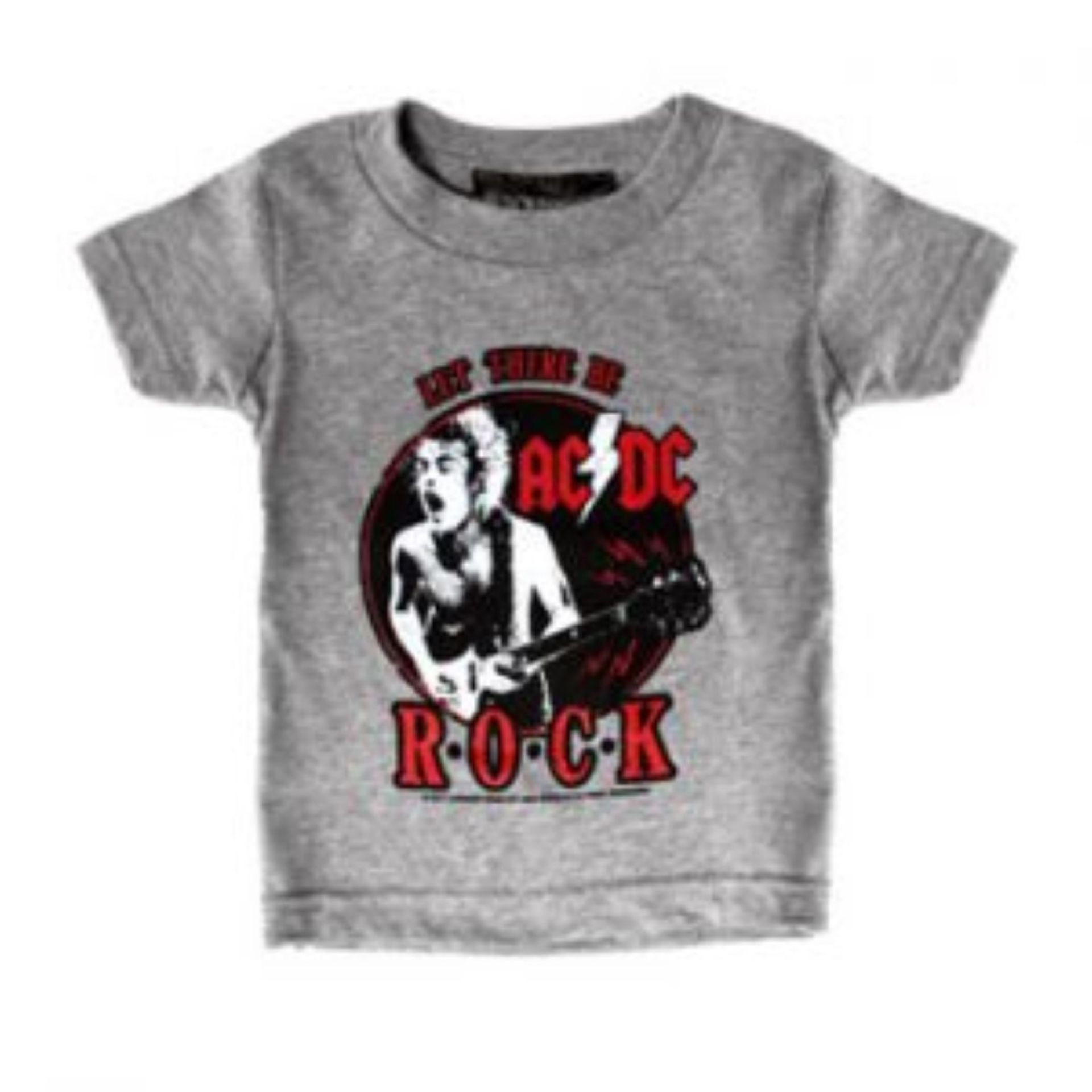 3 x Rock and Roll Themed KISS, Ramones and AC/DC Short Sleeve Baby T-Shirts - Size: 6 Months - - Image 7 of 10