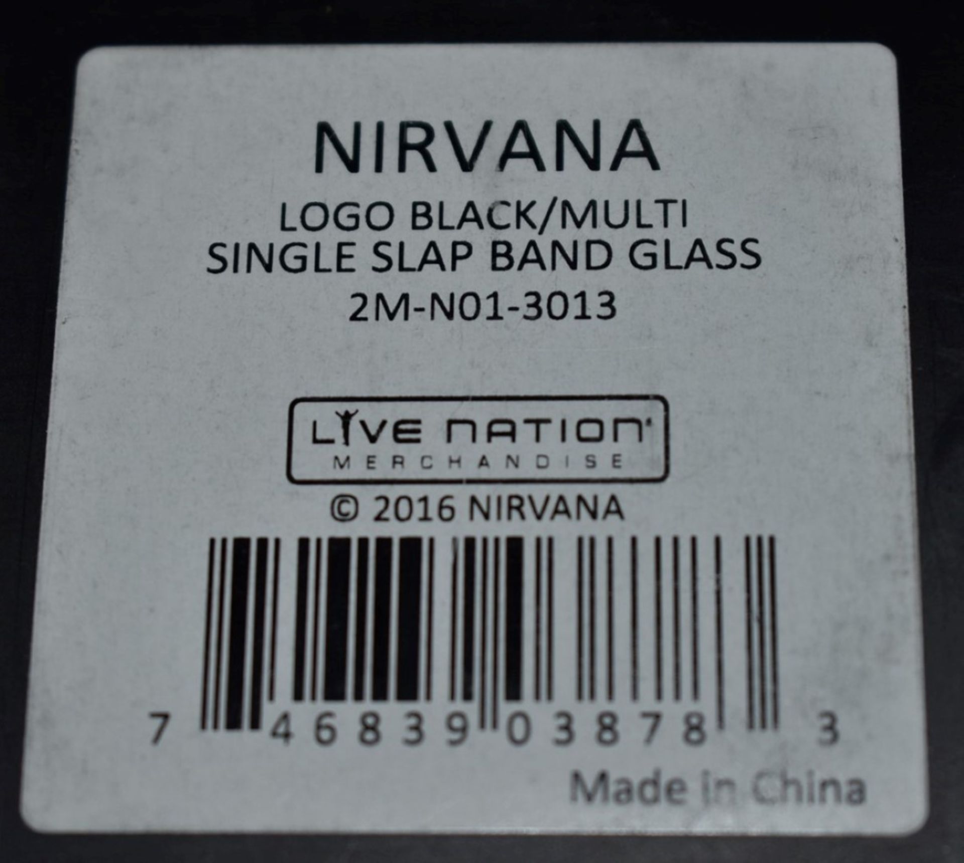 1 x Nirvana Slap Band Drinking Glass With Gift Box - Officially Licensed Merchandise - New & Unused - Image 7 of 7