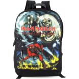 1 x Iron MaidenBackpack Bag by Rock Sax - Officially Licensed Merchandise - New & Unused - RRP £