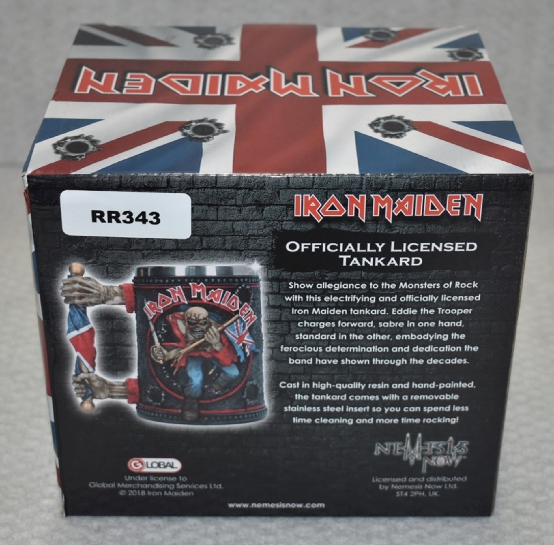 1 x Iron Maiden Tankard Beer Mug - RRP £60 - High Quality Hand Painted - Removable Insert - - Image 4 of 13