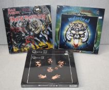 3 x 500 Piece Jigsaws By Rock Saws - Includes Iron Maiden, Queen & Motorhead - Officially Licensed