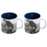 2 x Elvis Prestley 20oz Ceramic Drinking Mugs in Retail Boxes - Officially Licensed Merchandise -