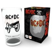 4 x Official ACDC Pint Glasses - Presented in Retail Packaging - Officially Licensed Merchandise -