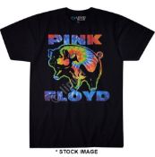 1 x PINK FLOYD Psychedelic Pig Short Sleeve Men's T-Shirt by Liquid Blue - Size: XXL - Colour: