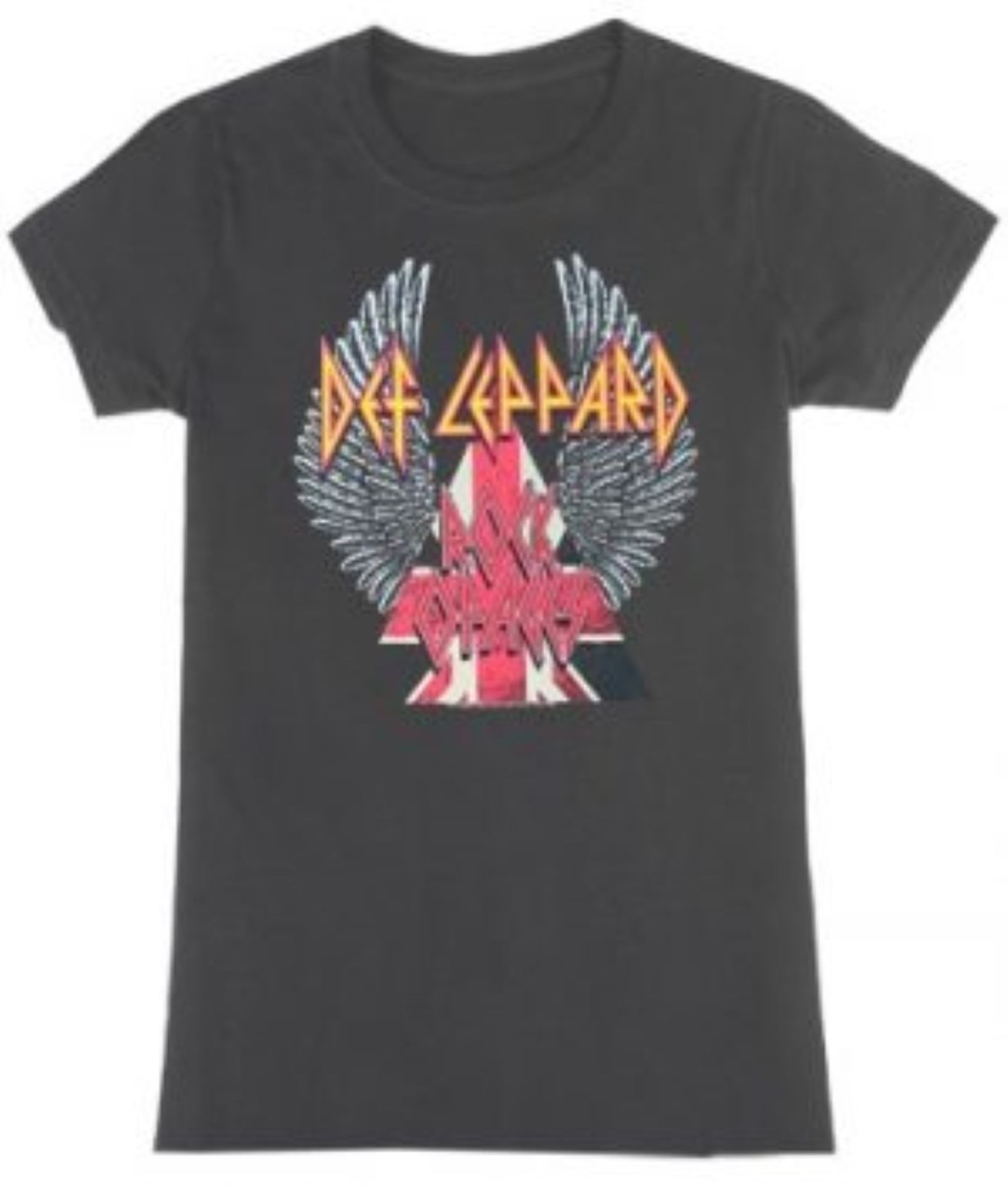 3 x DEF LEPPARD Various Designs Short Sleeve Ladies T-Shirts - Size: Extra Large - Officially - Image 2 of 8