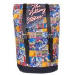 1 x Rolling Stones Vintage Style HeritageBackpack Bag By Rocksax - Officially Licensed