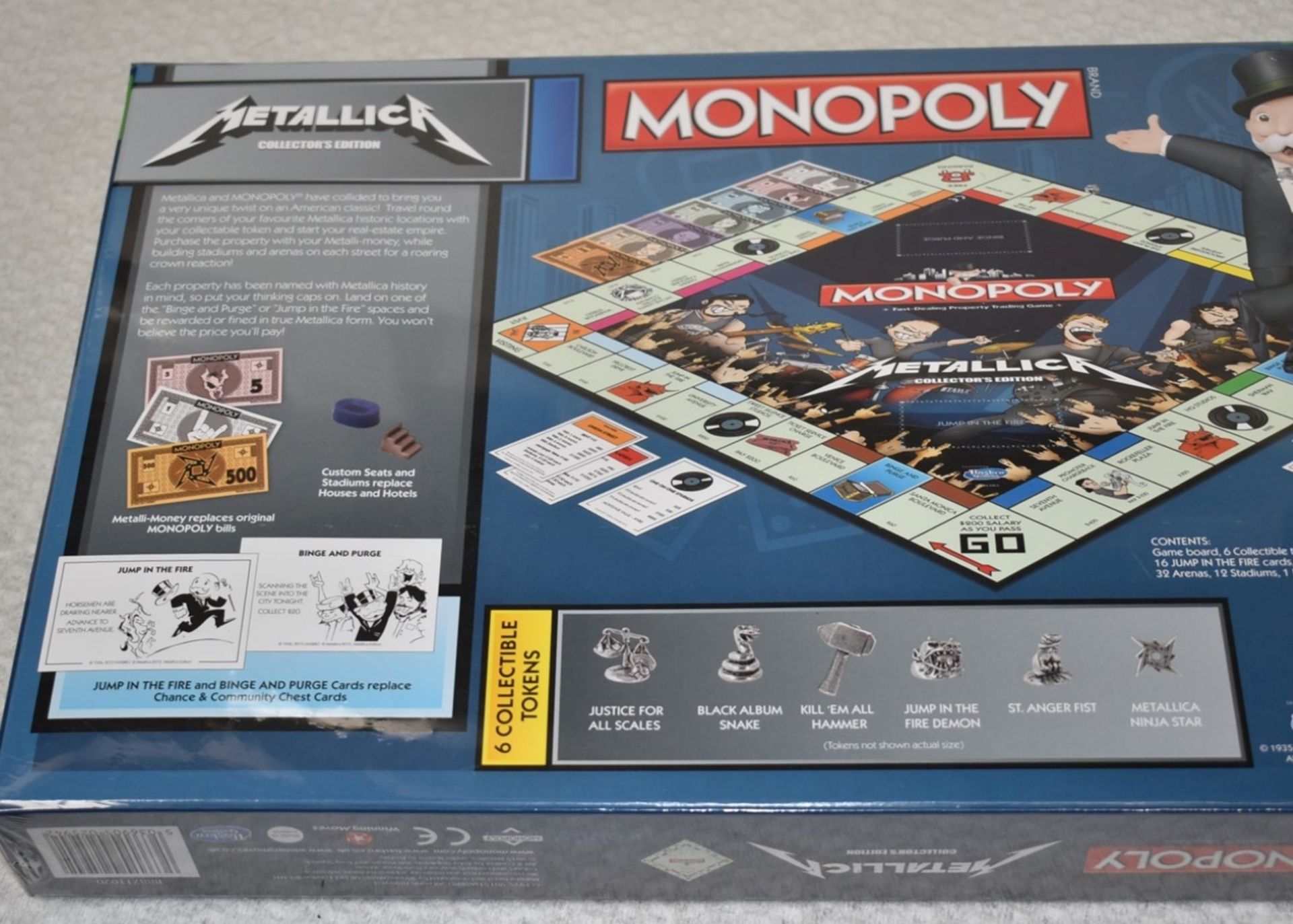 1 x Monopoly Board Game - METALLICA COLLECTORS EDITION - Officially Licensed Merchandise - New & - Image 5 of 5