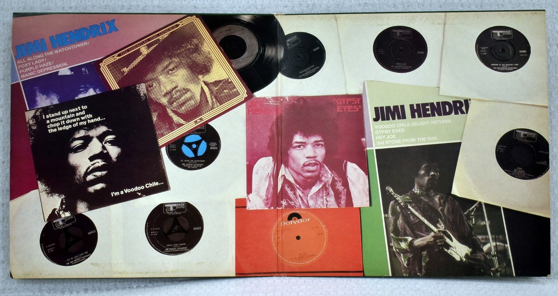 1 x JIMI HENDRIX The Singles Album Polydor Records Limited 1983 2 Double Sided 12 Inch Vinyls - - Image 9 of 22