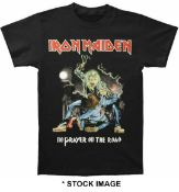 1 x IRON MAIDEN No Prayer on the Road Short Sleeve Men's T-Shirt by Gildan - Size: Large - Colour: