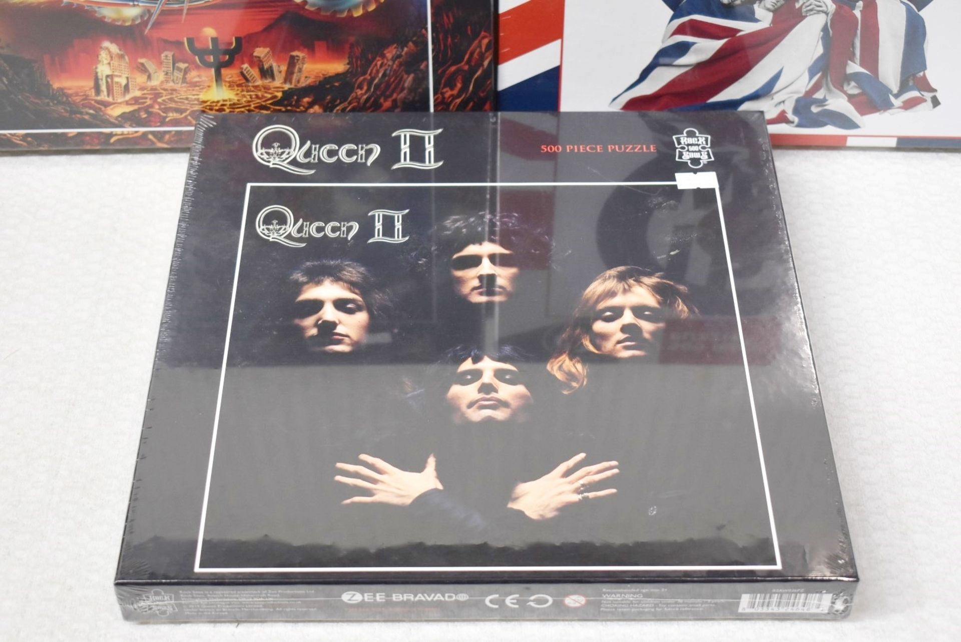 3 x 500 Piece Jigsaws By Rock Saws - Includes Judas Priest, Queen & The Who - Officially Licensed - Image 2 of 4