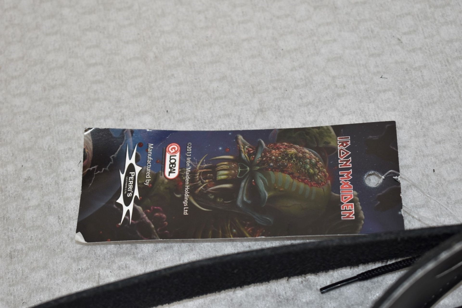 1 x Iron Maiden Leather Guitar Strap by Perri's - Officially Licensed Merchandise - RRP £40 - New & - Image 8 of 9